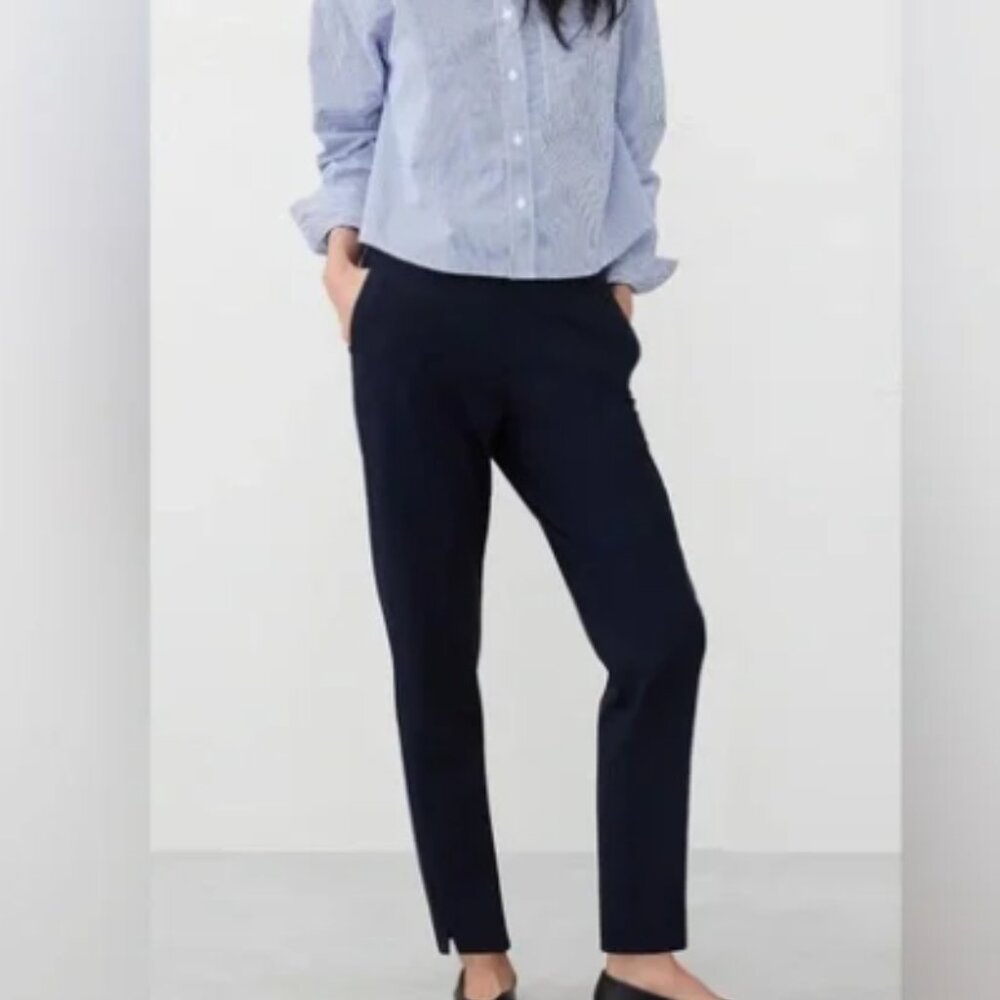 Banana Republic Hayden Tapered Pants Black Petite